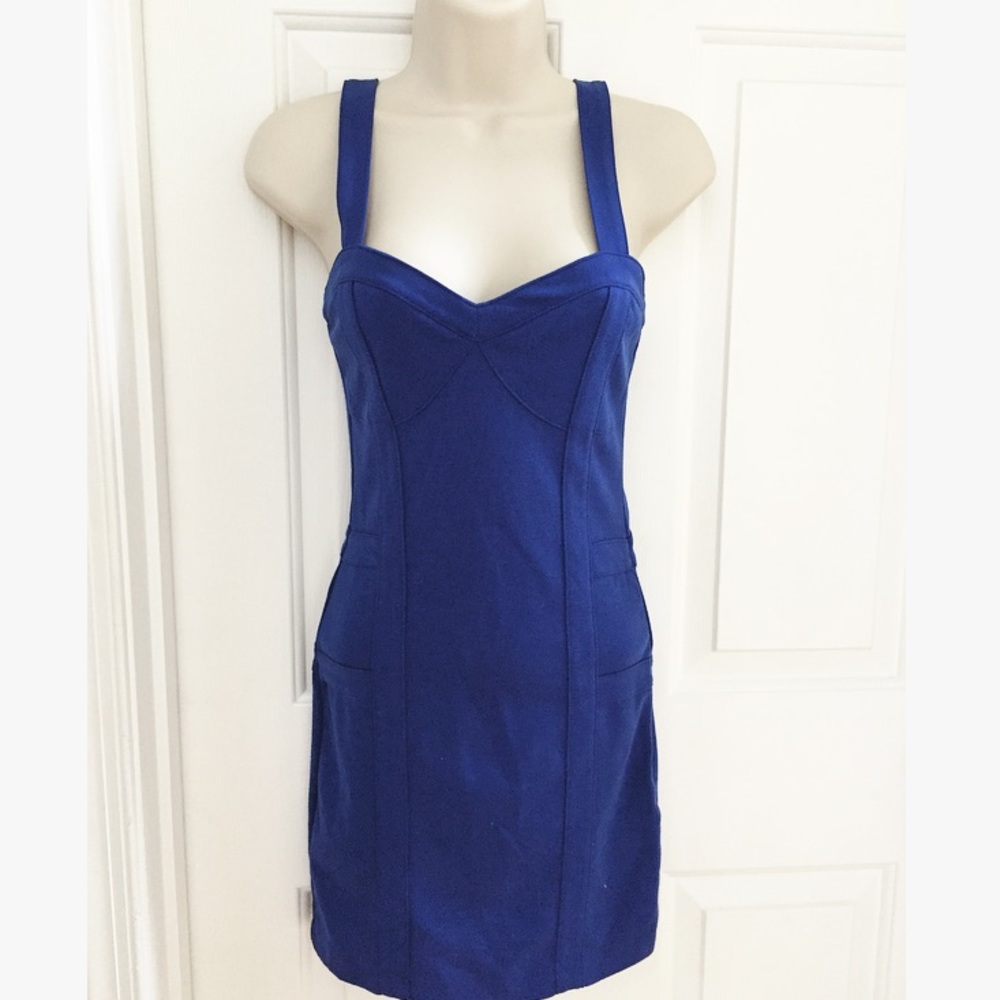 Blue Bodycon Dress